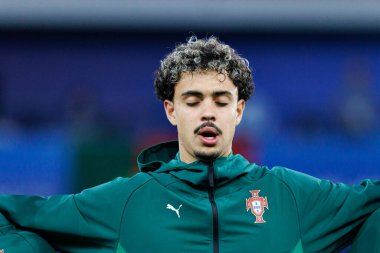 Joao Muniz, Portekiz ve Polonya milli takımları arasında oynanan UEFA Euro U-21 2025 maçında görüldü (Maciej Rogowski)