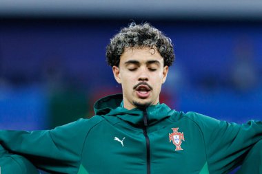 Joao Muniz, Portekiz ve Polonya milli takımları arasında oynanan UEFA Euro U-21 2025 maçında görüldü (Maciej Rogowski)