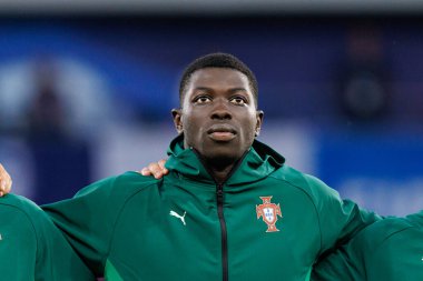 Samuel Soares, Portekiz ve Polonya milli takımları arasında oynanan UEFA Euro U-21 2025 maçında görüldü (Maciej Rogowski)