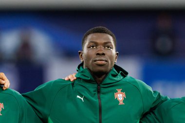 Samuel Soares, Portekiz ve Polonya milli takımları arasında oynanan UEFA Euro U-21 2025 maçında görüldü (Maciej Rogowski)