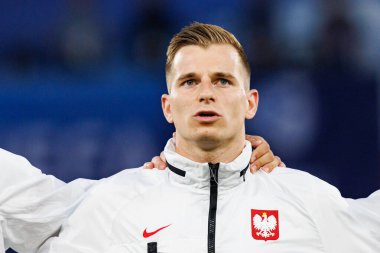 Mateusz Legowski, Portekiz ve Polonya milli takımları arasında oynanan UEFA U-21 2025 maçında görüldü (Maciej Rogowski)