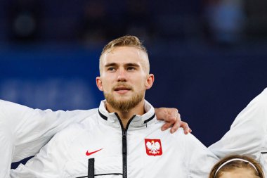 Mariusz Fornalczyk, UEFA Euro U-21 2025 maçında Portekiz ve Polonya milli takımları arasında görüldü (Maciej Rogowski)