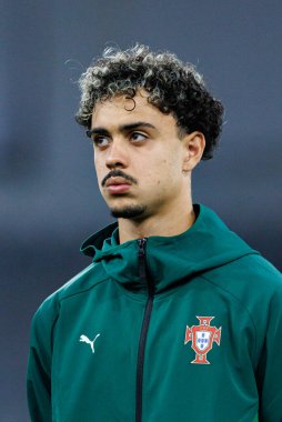 Joao Muniz, Portekiz ve Polonya milli takımları arasında oynanan UEFA Euro U-21 2025 maçında görüldü (Maciej Rogowski)