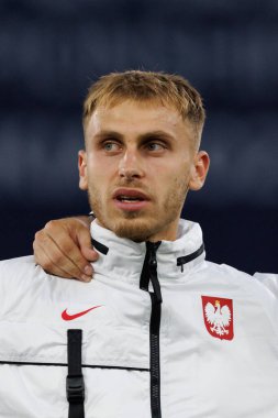 Michal Gurgul, Portekiz ve Polonya milli takımları arasında oynanan UEFA Euro U-21 2025 maçında görüldü (Maciej Rogowski)