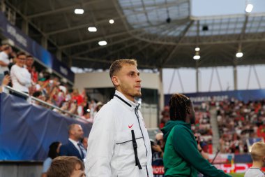 Michal Gurgul, Portekiz ve Polonya milli takımları arasında oynanan UEFA Euro U-21 2025 maçında görüldü (Maciej Rogowski)