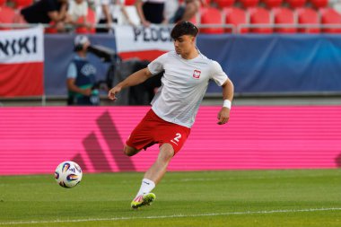 Ariel Mosor, Portekiz ve Polonya milli takımları arasında oynanan UEFA Euro U-21 2025 maçında görüldü (Maciej Rogowski)