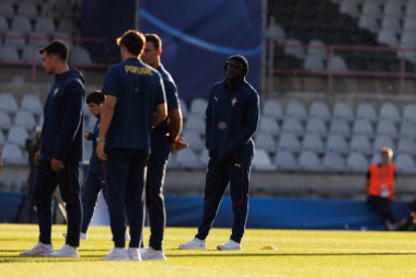 Samuel Soares, Portekiz ve Polonya milli takımları arasında oynanan UEFA Euro U-21 2025 maçında görüldü (Maciej Rogowski)