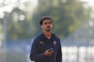 Joao Muniz, Portekiz ve Polonya milli takımları arasında oynanan UEFA Euro U-21 2025 maçında görüldü (Maciej Rogowski)