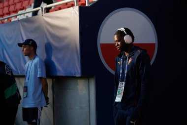 Flavio Nazinho, Portekiz ve Polonya milli takımları arasında oynanan UEFA U-21 2025 maçında görüldü (Maciej Rogowski)