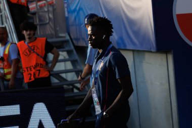 Roger Fernandes, Portekiz ve Polonya milli takımları arasında oynanan UEFA U-21-2025 maçında görüldü (Maciej Rogowski)