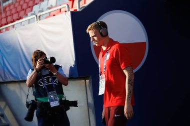 Portekiz ve Polonya milli takımları arasında oynanan UEFA Euro U-21 2025 maçında Bartlomiej Smolarczyk görüldü (Maciej Rogowski)