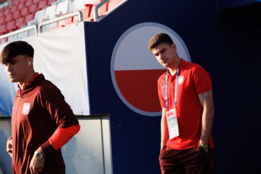 Kacper Trelowski, Portekiz ve Polonya milli takımları arasında oynanan UEFA U-21 2025 maçında görüldü (Maciej Rogowski)