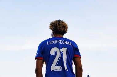 Felix Lemarechal, Fransa ve Polonya milli takımları arasında oynanan UEFA U-21-2025 maçında görüldü (Maciej Rogowski)