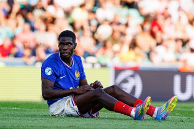 Thierno Barry, Fransa ve Polonya milli takımları arasında oynanan UEFA U-21-2025 maçında görüldü (Maciej Rogowski)