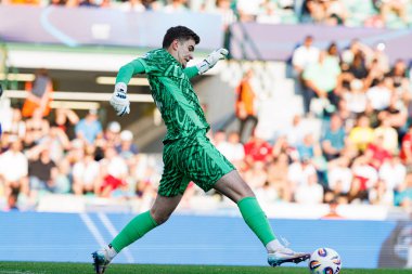 Kacper Trelowski, Fransa ve Polonya milli takımları arasında oynanan UEFA U-21 2025 maçında görüldü (Maciej Rogowski)