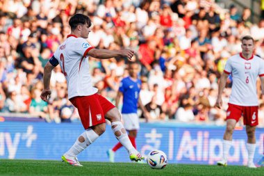 Ariel Mosor, Fransa ve Polonya milli takımları arasında oynanan UEFA Euro U-21 2025 maçında görüldü (Maciej Rogowski)