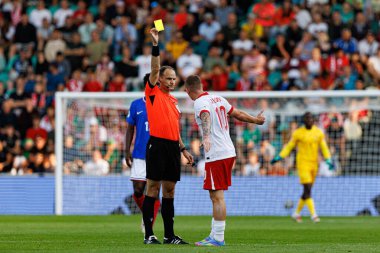 Nenad Minakoviç ve Kacper Kozlowski, Fransa ve Polonya milli takımları arasında oynanan UEFA Euro U-21 2025 maçında görüldü (Maciej Rogowski)