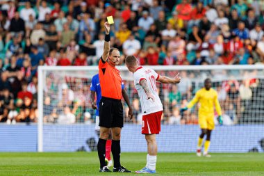 Nenad Minakoviç ve Kacper Kozlowski, Fransa ve Polonya milli takımları arasında oynanan UEFA Euro U-21 2025 maçında görüldü (Maciej Rogowski)