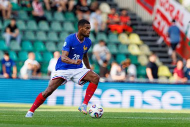 Andy Diouf UEFA Euro U-21-2025 maçında Fransa ve Polonya milli takımları arasında görüldü (Maciej Rogowski)