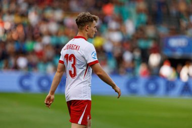 Filip Luberecki, Fransa ve Polonya milli takımları arasında oynanan UEFA U-21 2025 maçında görüldü (Maciej Rogowski)