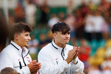 Ariel Mosor, Fransa ve Polonya milli takımları arasında oynanan UEFA Euro U-21 2025 maçında görüldü (Maciej Rogowski)