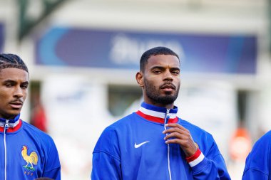 Andy Diouf UEFA Euro U-21-2025 maçında Fransa ve Polonya milli takımları arasında görüldü (Maciej Rogowski)