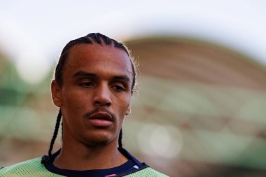 Kiliann Sildillia, Fransa ve Polonya milli takımları arasında oynanan UEFA U-21-2025 maçında görüldü (Maciej Rogowski)