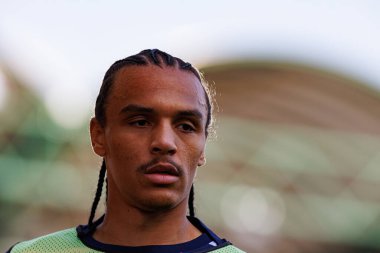 Kiliann Sildillia, Fransa ve Polonya milli takımları arasında oynanan UEFA U-21-2025 maçında görüldü (Maciej Rogowski)