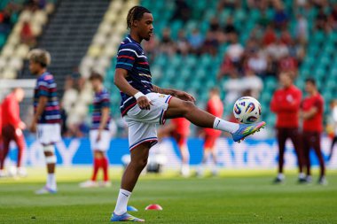 Wilson Odobert, Fransa ve Polonya milli takımları arasında oynanan UEFA Euro U-21 2025 maçında görüldü (Maciej Rogowski)