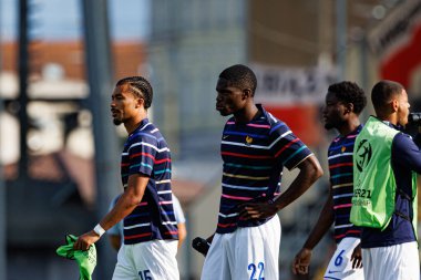 Thierno Barry, Fransa ve Polonya milli takımları arasında oynanan UEFA U-21-2025 maçında görüldü (Maciej Rogowski)
