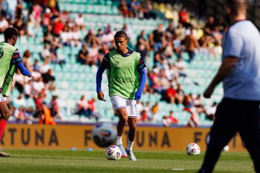 Wilson Odobert, Fransa ve Polonya milli takımları arasında oynanan UEFA Euro U-21 2025 maçında görüldü (Maciej Rogowski)