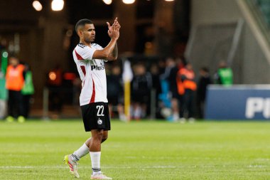 UEFA Avrupa Ligi 1. tur eleme maçı sırasında Legia Warszawa ve FK Aktobe takımları arasında Stadion Miejski Legii Warszawa 'da (Maciej Rogowski)