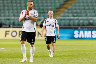 Patryk Kun, UEFA Avrupa Ligi 1. tur eleme maçında Legia Warszawa ve FK Aktobe takımları arasında Stadion Miejski Legii Warszawa 'da (Maciej Rogowski)