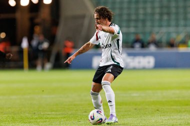 UEFA Avrupa Ligi 1. tur eleme maçında Migouel Alfarela, Stadion Miejski Legii Warszawa 'daki Legia Warszawa ve FK Aktobe takımları arasında oynandı.)