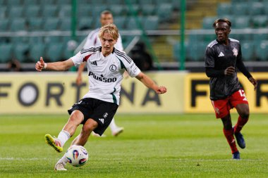 Wojciech Urbanski UEFA Avrupa Ligi 1. tur eleme maçında Stadion Miejski Legii Warszawa 'daki Legia Warszawa ve FK Aktobe takımları arasında oynandı.)