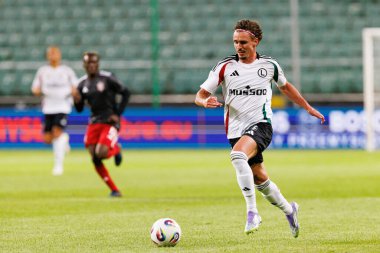 UEFA Avrupa Ligi 1. tur eleme maçında Migouel Alfarela, Stadion Miejski Legii Warszawa 'daki Legia Warszawa ve FK Aktobe takımları arasında oynandı.)