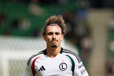 UEFA Avrupa Ligi 1. tur eleme maçında Migouel Alfarela, Stadion Miejski Legii Warszawa 'daki Legia Warszawa ve FK Aktobe takımları arasında oynandı.)