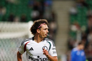 UEFA Avrupa Ligi 1. tur eleme maçında Migouel Alfarela, Stadion Miejski Legii Warszawa 'daki Legia Warszawa ve FK Aktobe takımları arasında oynandı.)