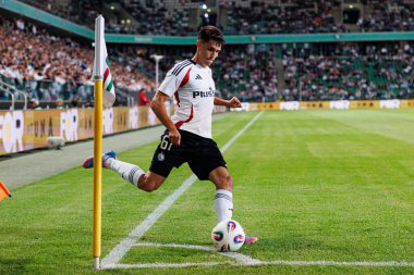 Bartosz Kapustka UEFA Avrupa Ligi 1. tur eleme maçında Legia Warszawa ve FK Aktobe takımları arasında Stadion Miejski Legii Warszawa 'da (Maciej Rogowski)