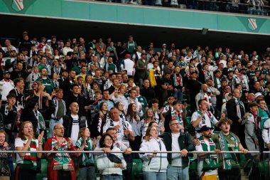 UEFA Avrupa Ligi 1. tur eleme maçında Legia Warszawa ve FK Aktobe takımları arasında Stadion Miejski Legii Warszawa 'da (Maciej Rogowski)