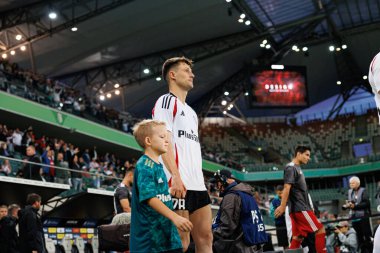 Marc Gual, UEFA Avrupa Ligi 1. tur eleme maçında Stadion Miejski Legii Warszawa 'da Legia Warszawa ve FK Aktobe takımları arasında oynandı (Maciej Rogowski)