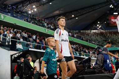 Marc Gual, UEFA Avrupa Ligi 1. tur eleme maçında Stadion Miejski Legii Warszawa 'da Legia Warszawa ve FK Aktobe takımları arasında oynandı (Maciej Rogowski)