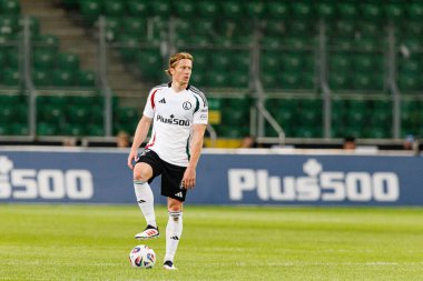 Radovan Pankov, UEFA Avrupa Ligi 1. tur eleme maçında Legia Warszawa ve FK Aktobe takımları arasında Stadion Miejski Legii Warszawa 'da (Maciej Rogowski)