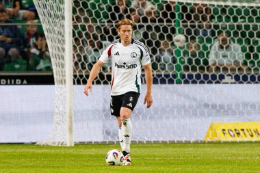 Radovan Pankov, UEFA Avrupa Ligi 1. tur eleme maçında Legia Warszawa ve FK Aktobe takımları arasında Stadion Miejski Legii Warszawa 'da (Maciej Rogowski)