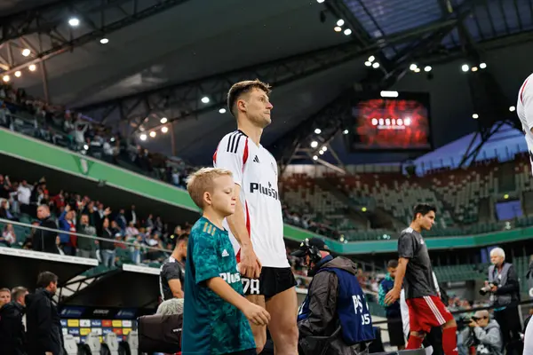 Marc Gual, UEFA Avrupa Ligi 1. tur eleme maçında Stadion Miejski Legii Warszawa 'da Legia Warszawa ve FK Aktobe takımları arasında oynandı (Maciej Rogowski)
