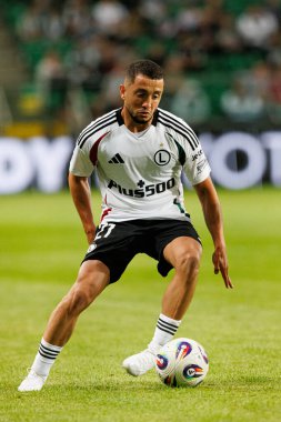 Vahan Bichakhchyan UEFA Avrupa Ligi 1. tur eleme maçında Stadion Miejski Legii Warszawa 'daki Legia Warszawa ve FK Aktobe takımları arasında oynandı (Maciej Rogowski)