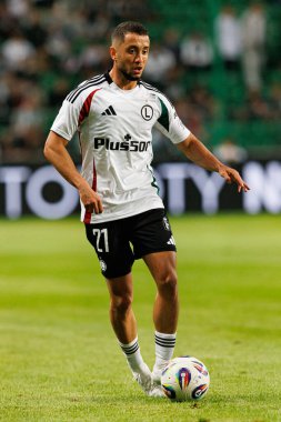 Vahan Bichakhchyan UEFA Avrupa Ligi 1. tur eleme maçında Stadion Miejski Legii Warszawa 'daki Legia Warszawa ve FK Aktobe takımları arasında oynandı (Maciej Rogowski)