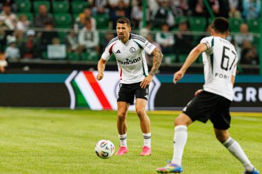 Pawel Wszolek UEFA Avrupa Ligi 1. tur eleme maçında Stadion Miejski Legii Warszawa 'daki Legia Warszawa ve FK Aktobe takımları arasında oynandı (Maciej Rogowski)