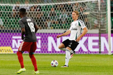 Radovan Pankov, UEFA Avrupa Ligi 1. tur eleme maçında Legia Warszawa ve FK Aktobe takımları arasında Stadion Miejski Legii Warszawa 'da (Maciej Rogowski)