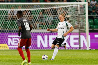 Radovan Pankov, UEFA Avrupa Ligi 1. tur eleme maçında Legia Warszawa ve FK Aktobe takımları arasında Stadion Miejski Legii Warszawa 'da (Maciej Rogowski)